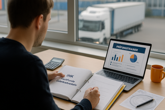 Vorbereitung auf die Güterkraftverkehr IHK-Prüfung – Seminar & Online-Trainer