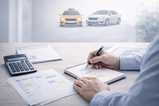 Individueller Lernplan für die Vorbereitung auf die IHK Fachkundeprüfung Taxi und Mietwagen.