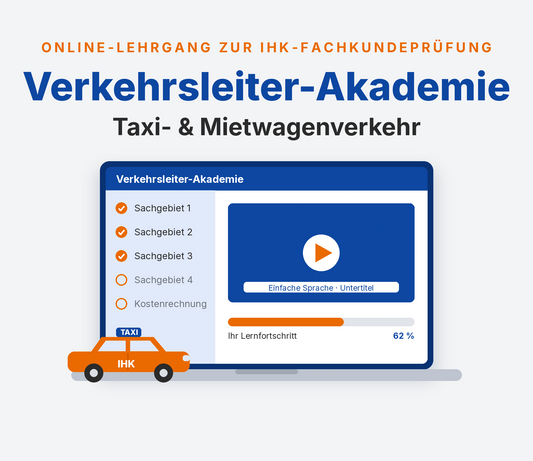 Verkehrsleiter Akademie Taxi- Mietwagenverkehr